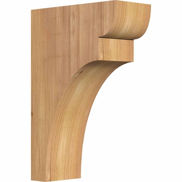 Ekena Millwork Yorktown Smooth Corbel, Western Red Cedar, 3 1/2"W x 8"D x 12"H COR04X08X12YOR00SWR - main